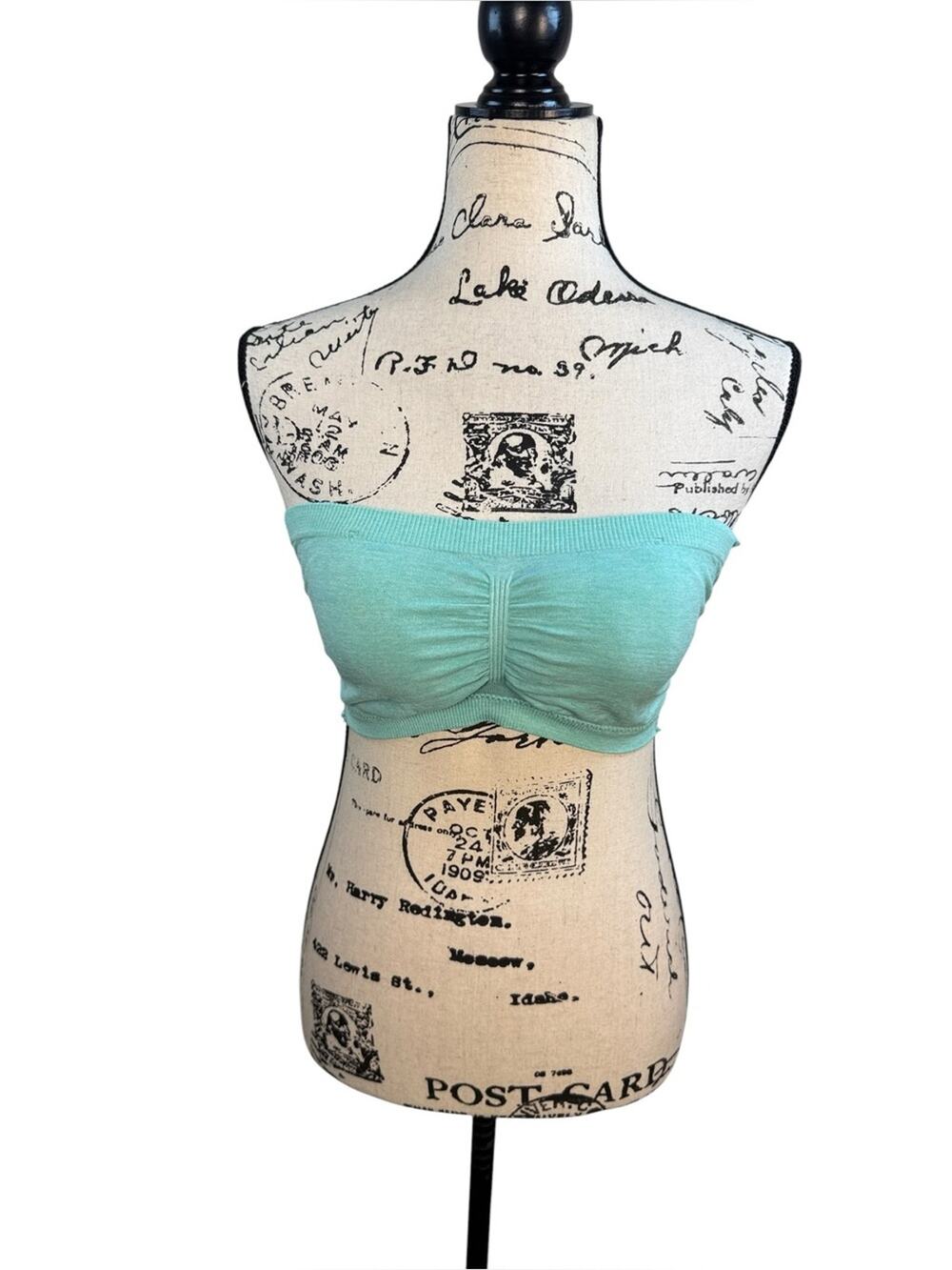 Free Press Women’s Mint Strapless Bandeau Top size Medium/Large
